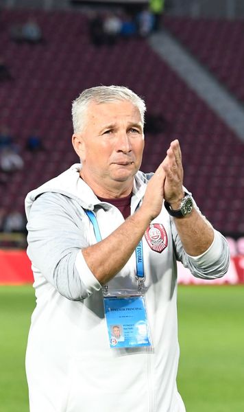 Euforic   Dan Petrescu , după victoria spectaculoasă reușită de CFR cu Neman : „E greu să mai zic ceva”