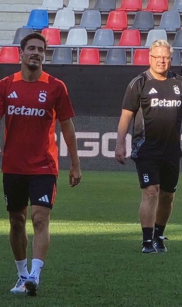 „E lipsă de respect” Antrenorul Spartei Praga  s-a supărat  înaintea revanșei cu FCSB