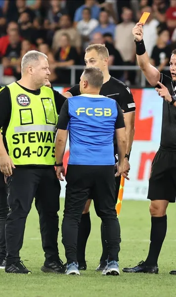 Amendă, nu mărire salarială Un jucător de la FCSB și un membru din staff,  sancționați  după incidentele de la meciul cu Sparta Praga