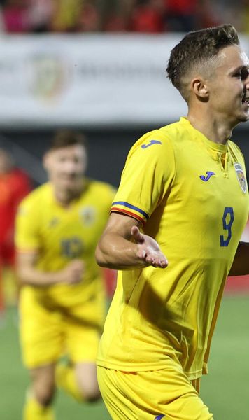 România U21 - Muntenegru U21 1-0   Louis Munteanu  a adus victoria, în drumul spre EURO 2025