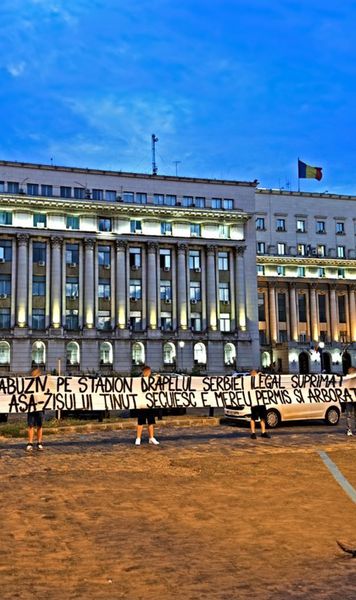 Protest  Gruparea „Uniți sub tricolor” acuză UEFA de „ dublu standard ”