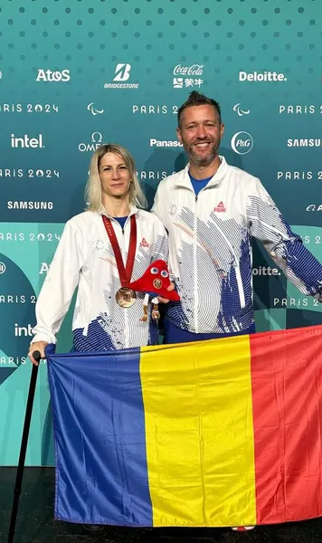 A DOUA MEDALIE  Camelia Ciripan a luat  bronz  la tenis de masă, la Jocurile Paralimpice