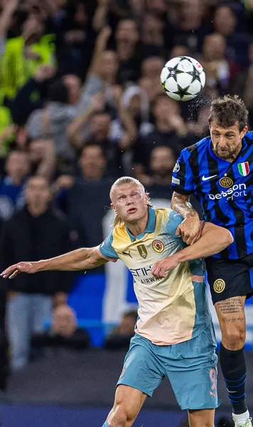 Cine îl anihilează pe Haaland  Bombardierul lui Manchester City nu trece de  „zidul” Acerbi . Alt meci fără gol cu Inter