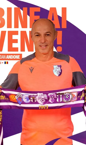 OFICIAL   Bogdan Andone  este noul antrenor al celor de la FC Argeș