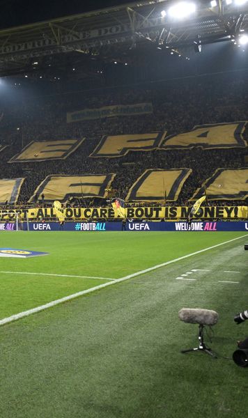 „UEFA  MAFIA”  Fanii lui Dortmund, mesaj împotriva forului european:  „Vă interesează doar banii”