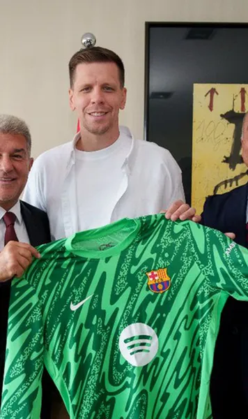 Szczesny a semnat    Barcelona  l-a prezentat oficial pe goalkeeperul polonez