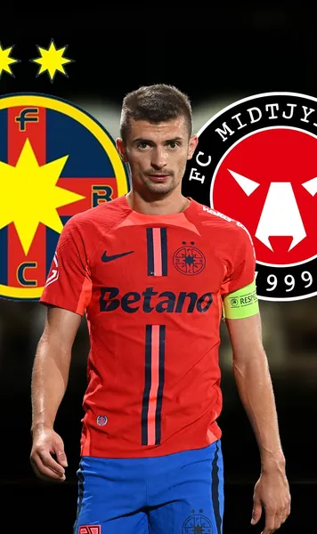 FCSB - Midtjylland  Florin Tănase, entuziasmat înaintea meciului din Europa League: „Ar fi un pas uriaș” + Ce spune despre  programul încărcat