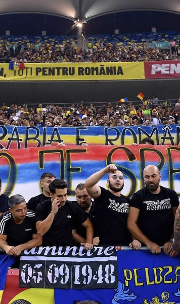 Probleme înainte de România - Kosovo Patru  suporteri din Serbia , duși la secția de poliție » Materialele interzise de UEFA au fost reținute