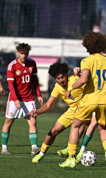 România U17, primul punct  „Tricolorii” mici au  remizat  cu Ungaria U17 în calificările pentru EURO 2025