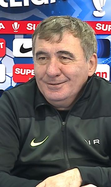 „S-a născut să joace fotbal”   Gică Hagi : „Nu am de ce să vorbesc despre Ianis”. Patru minute mai târziu, tot despre fiul său vorbea 😁