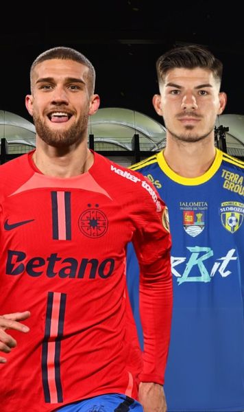 FCSB - Unirea Slobozia  LIVE, de la 18:15 , în etapa #17 din Liga 1