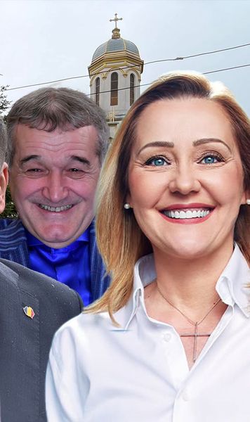 Derapaj în ziua alegerilor Gigi Becali,  reacție misogină  la adresa Elenei Lasconi! George Simion i-a tăiat imediat microfonul