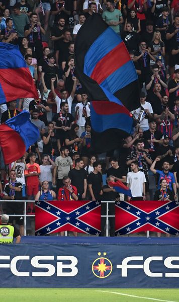 FCSB, în pericol pentru un steag confederat  Campioana a ajuns din nou la  Comisia de Disciplină a UEFA.  Motivul e incredibil