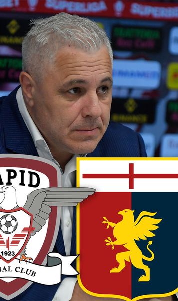 Colaborarea Rapid - Genoa Marius Șumudică e deja cu ochii pe jucătorii italienilor: „Sperăm să aducem cel puțin unul sau doi”
