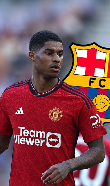 Barca a intrat în cursă  Luptă cu AC Milan pentru semnătura lui  Marcus Rashford , dar trebuie să renunțe la câțiva jucători