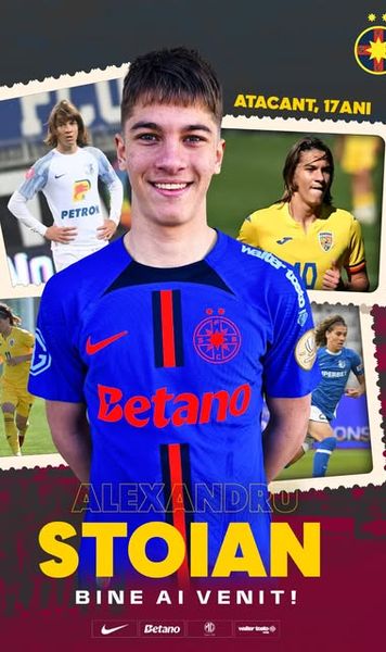 OFICIAL   Alexandru Stoian  a fost prezentat la FCSB