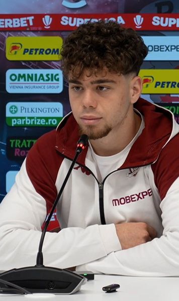 „Trebuie să ne impunem”   Andrei Borza  ia în calcul doar victoria cu U Cluj + Vrea să joace în Europa cu Rapid: „Anul viitor!”