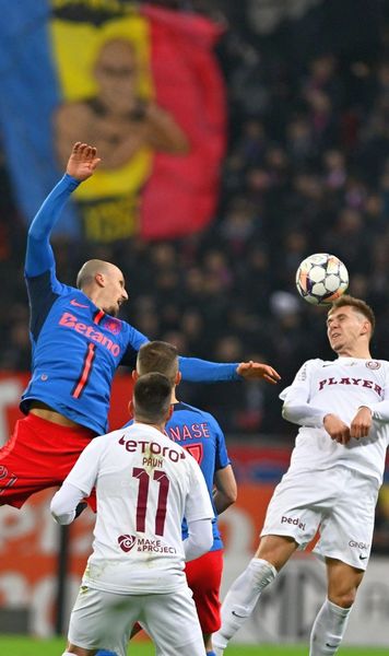 FCSB - CFR Cluj 1-1 Rezultat care o avantajează pe U Cluj.  VIDEO cu „scărița” lui Munteanu  + Campioana, fără Cisotti și Tănase la următorul meci