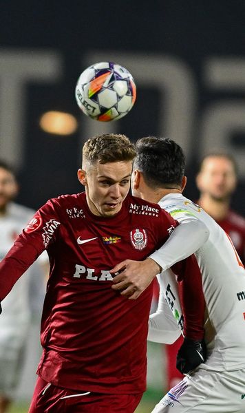 CFR Cluj - Hermannstadt 1-0  Formația lui  Dan Petrescu  se află la un singur punct de primul loc