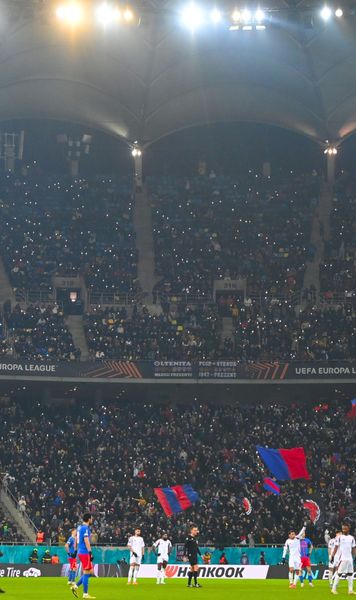 FCSB - PAOK bate recordul de la FCSB - United?  S-au vândut deja 28.000 de bilete pentru returul echipa lui cu Răzvan Lucescu.  Venituri de 500.000 de euro!