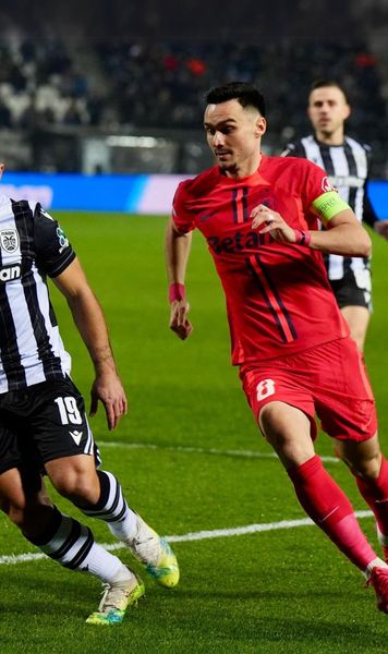 PAOK - FCSB 1-2 Campioana României învinge din nou la Salonic și are prima șansă la  calificarea în optimi ! Totul se decide la București