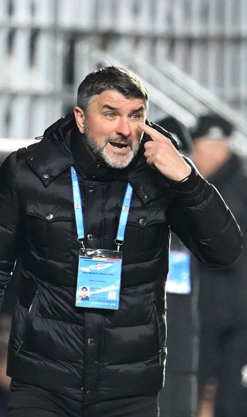 „Haotici și disperați” Adrian Mihalcea, cătrănit după  înfrângerea cu U Cluj : „Parcă suntem cu sânge în ochi. Trebuie să reglăm asta”