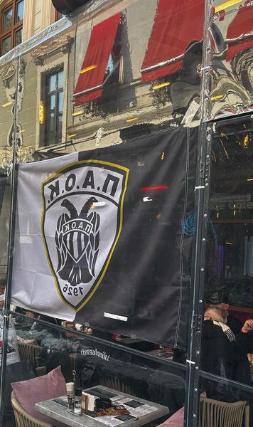 Impresionați de București Mii de fani ai lui PAOK au invadat Capitala pentru revanșa cu FCSB. Sunt încântați de primire:  „Grozavă ospitalitate”   FOTO + VIDEO