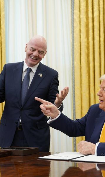 I-a cântat în strună lui Trump Președintele SUA i-a pus o întrebare șocantă lui Infantino legată de Mondial:  „Crezi asta?”