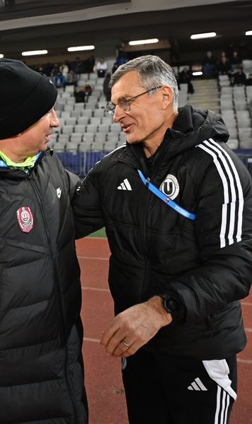 Înțelegere între Sabău și Petrescu  Cei doi antrenori au făcut  un pact  înaintea meciului U Cluj - CFR Cluj