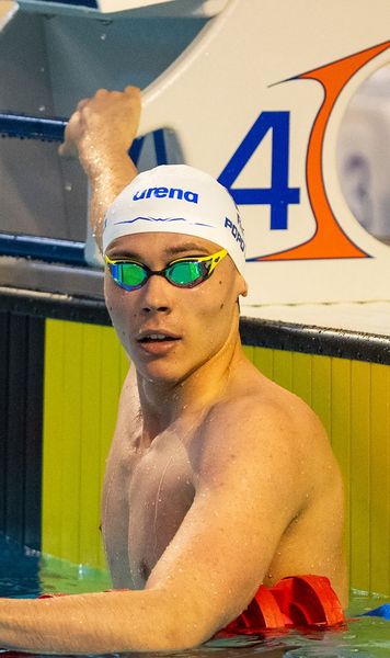 La un pas de record David Popovici, al doilea timp al anului la 100 m liber, după cel al lui Kyle Chalmers