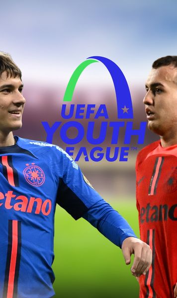 FCSB vrea în Youth League Tineretul campioanei: 6-0 azi cu U Cluj. A trecut pe primul loc și  e favorită să ia titlul  + Lista vedetelor din primul 11