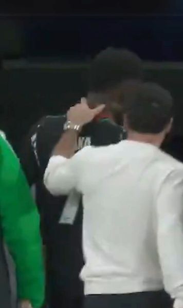 Saka și Carvajal, la un pas de bătaie  VIDEO:  Altercație la pauza meciului  Real Madrid - Arsenal  » Ce s-a întâmplat