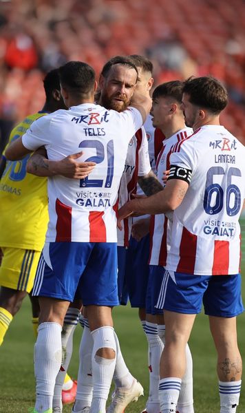 Oțelul Galați - Slobozia 2-0   Patru din patru pentru Laszlo Balint și gălățenii   au trecut pe primul loc  în play-out