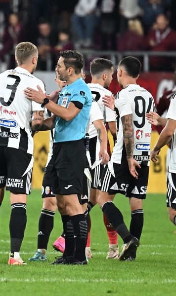 Cine arbitrează Rapid - U Cluj  „Centralul” partidei, lăudat de   Marius Șumudică : „Este cel mai bun din România!”