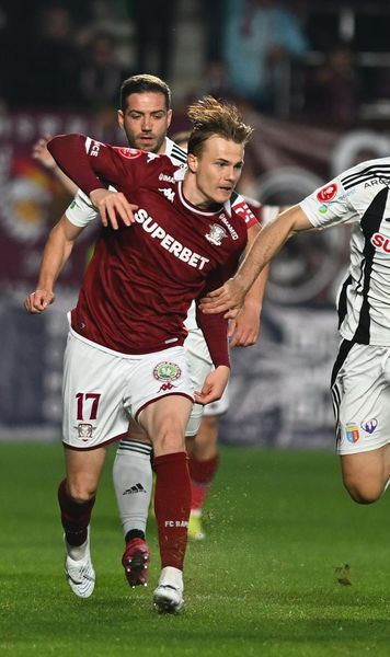Complexul U Cluj   Rapid  e   la a   patra înfrângere consecutivă  împotriva    ardelenilor » Giuleștenii sunt ultimii în play-off   