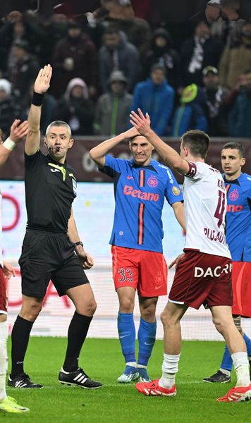 Radu Petrescu, la Rapid - FCSB Derby-ul va fi condus de arbitrul despre care Șumudică a insinuat că ține cu rivalii