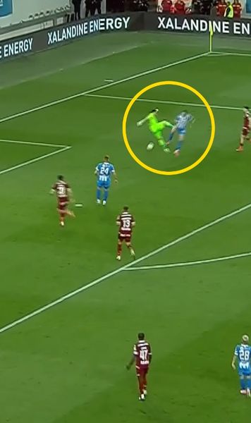 Seara gafelor VIDEO. Greșeli imense în Craiova - Rapid! Eroarea care poate trimite titlul la FCSB