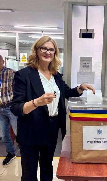 Elisabeta Lipă, la vot Mesajul fostei mari canotoare: „Am votat pentru o Românie care refuză să se întoarcă în trecut”