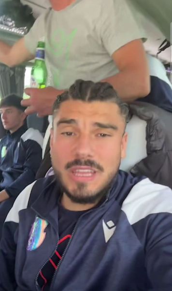 FC Argeș, ironii cu rivala   Campionii din Liga 2 au făcut live din autocar: „  Să vină băieții de la Steaua  să ne aducă cupa!”