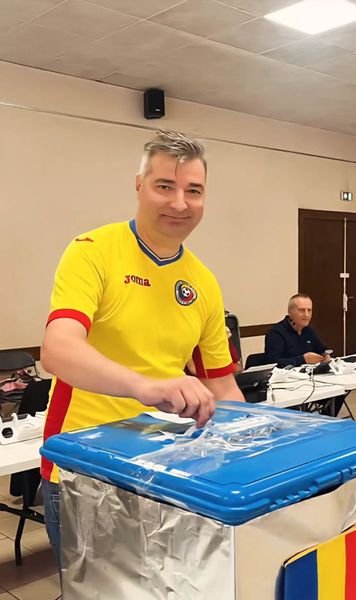 FRF, gest superb  Românul din Franța, atacat de conaționali la secția de vot, invitat la   meciul naționalei