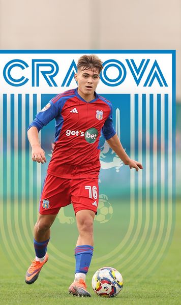 David Matei, oficial la Craiova Oltenii l-au prezentat pe tânărul de 18 ani care a impresionat la Steaua