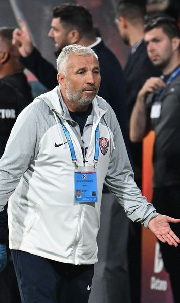 „A stricat meciul!” Dan Petrescu, iritat de arbitraj și la un meci fără miză: „Să dai un astfel de cartonaș...”
