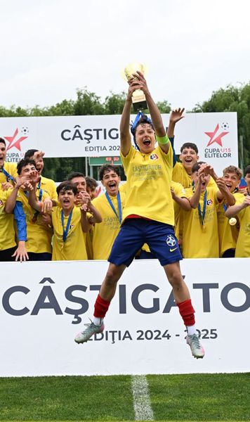 Încă un trofeu pentru FCSB Roș-albaștrii au câștigat Cupa Elitelor U15 » Juniorii sunt aproape și de titlul de campioni