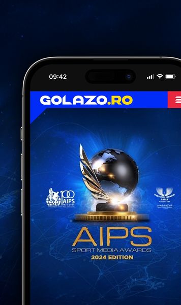Două distincții Recunoaștere internațională pentru GOLAZO.ro la AIPS Awards 2025, evenimentul Asociației Internaționale a Presei Sportive