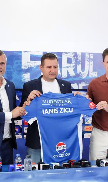 „E greu să vii după Hagi” Ianis Zicu, prezentat oficial la Farul: „Nu puteam refuza oferta” + Ce spune despre plecarea lui Alibec la FCSB