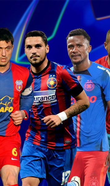 Are FCSB echipă de Champions League? Cum arată duelul direct, pe fiecare post, dintre actualul lot și cele din 2013 și 2008 , când echipa s-a calificat în UCL