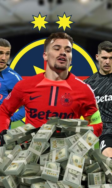 FCSB spulberă concurența! Pentru prima dată, echipa se apropie de o cotă de 50 de milioane de euro . Rapid, CFR, Craiova sunt departe + Raportul față de adversare din UCL
