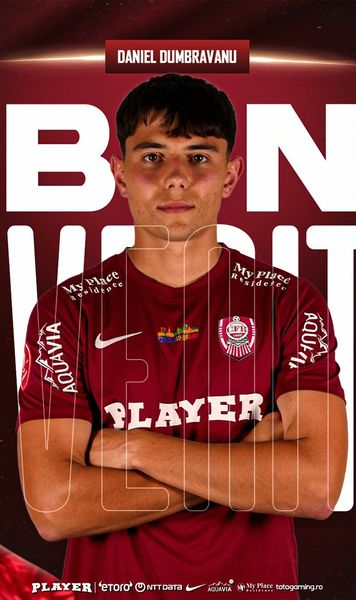 CFR Cluj, transferuri pe bandă rulantă Ardelenii au adus un internațional moldovean din a treia ligă italiană