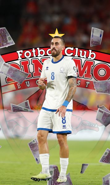 Kyriakou, în topul salariilor Câți bani va încasa la Dinamo jucătorul cu 69 de selecții la naționala Ciprului