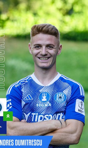 Andres Dumitrescu, împrumutat Fotbalistul care a retrogradat cu Sepsi va juca pentru câștigătoarea Cupei Cehiei